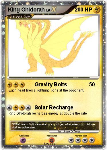 Pokemon King Ghidorah