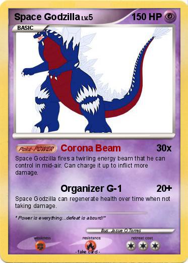 Pokemon Space Godzilla