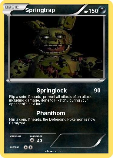 Pokemon Springtrap