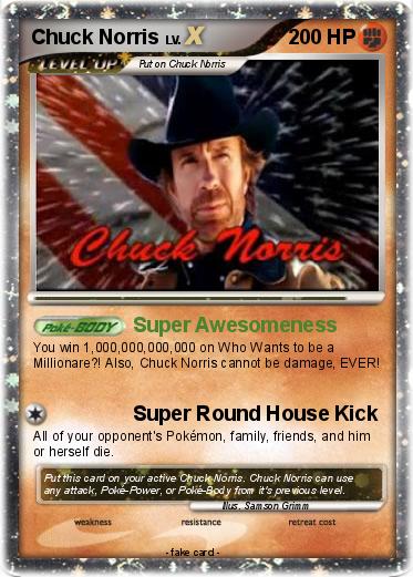 Pokemon Chuck Norris