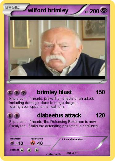 Pokemon wilford brimley