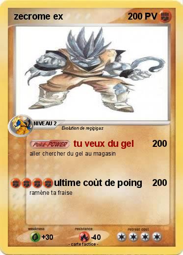 Pokemon zecrome ex