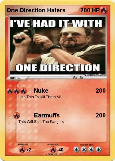 Pokemon One Direction Haters
