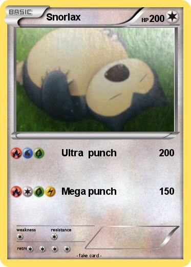 Pokemon Snorlax