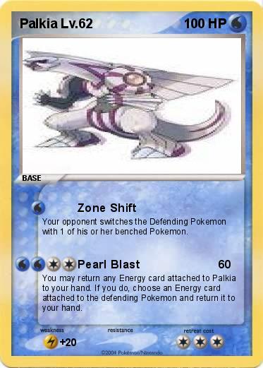 Pokemon Palkia Lv.62