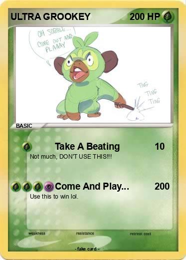 Pokemon ULTRA GROOKEY