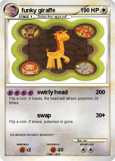 Pokemon funky giraffe