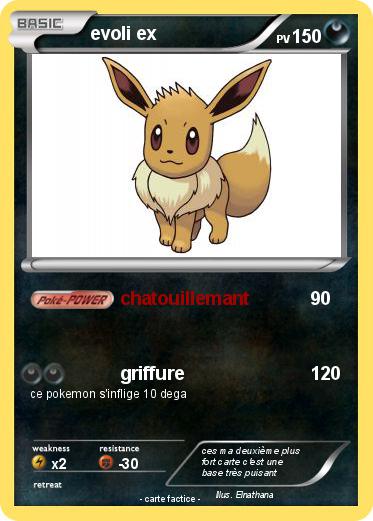 Pokemon evoli ex