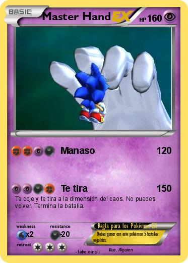 Pokemon Master Hand