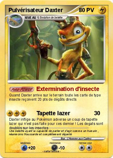 Pokemon Pulvérisateur Daxter