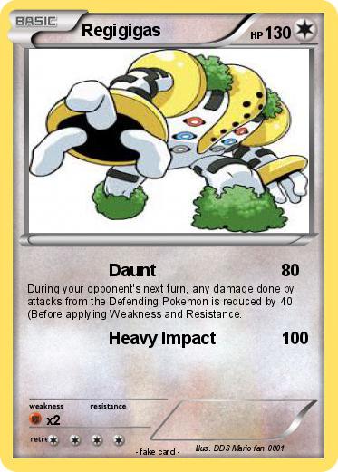 Pokemon Regigigas