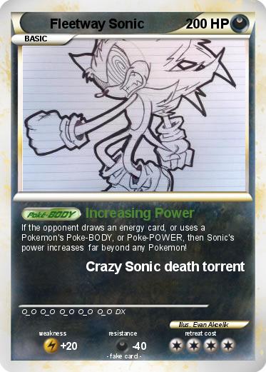 Pokemon Fleetway Sonic