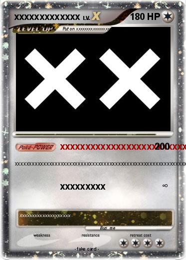 Pokemon xxxxxxxxxxxxx