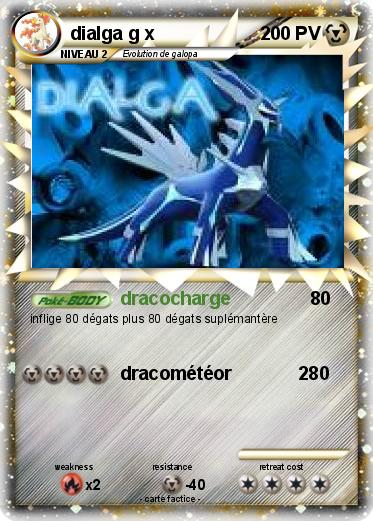Pokemon dialga g x
