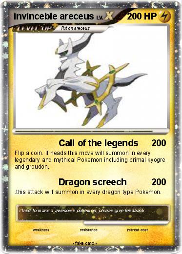 Pokemon invinceble areceus