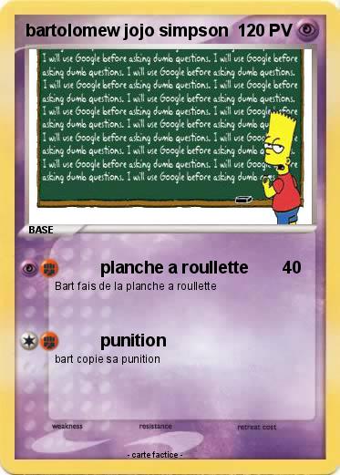 Pokemon bartolomew jojo simpson