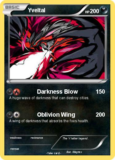 Pokemon Yveltal