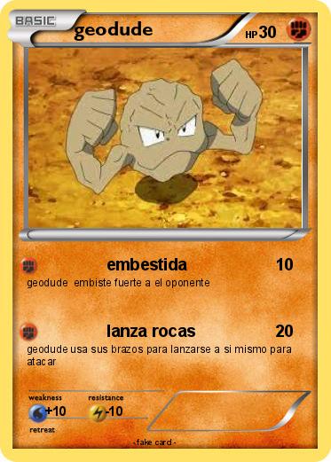 Pokemon geodude