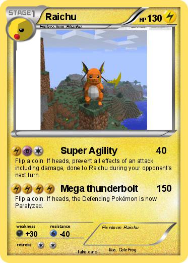 Pokemon Raichu