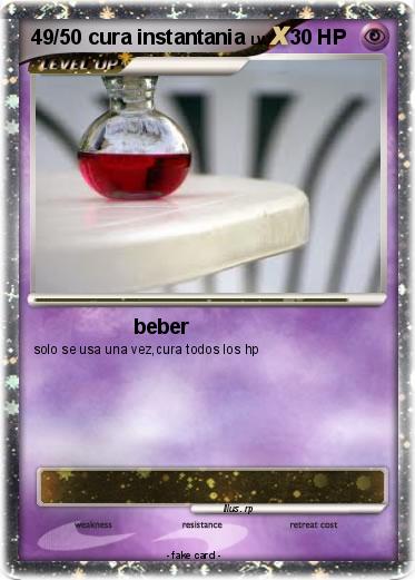 Pokemon 49/50 cura instantania