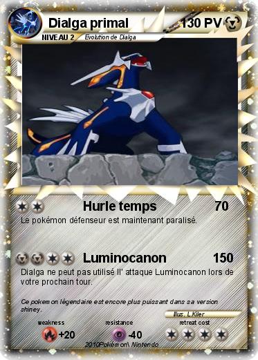 Pokemon Dialga primal