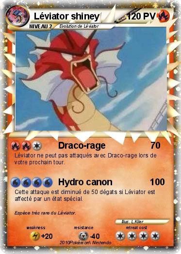 Pokemon Léviator shiney