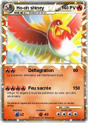 Pokemon Ho-oh shiney