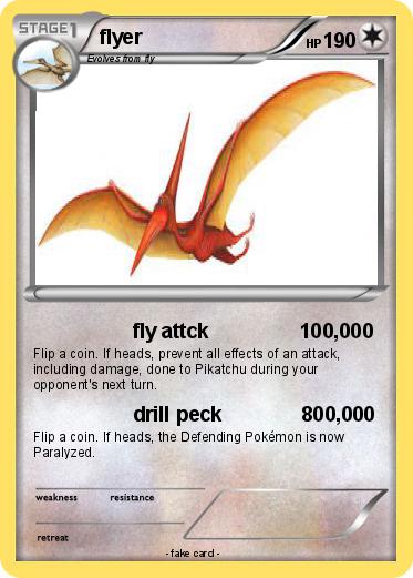 Pokemon flyer