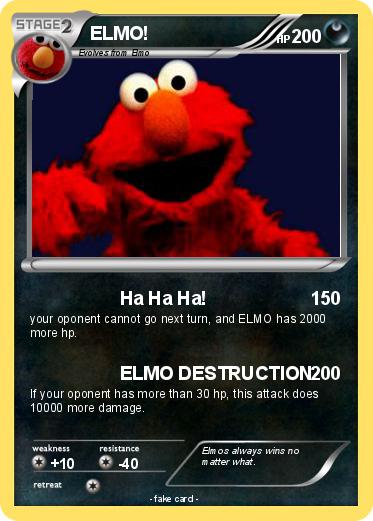 Pokemon ELMO!