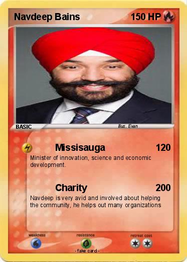 Pokemon Navdeep Bains