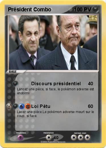Pokemon Président Combo