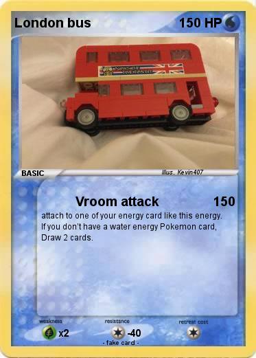 Pokemon London bus