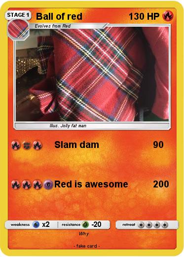 Pokemon Ball of red