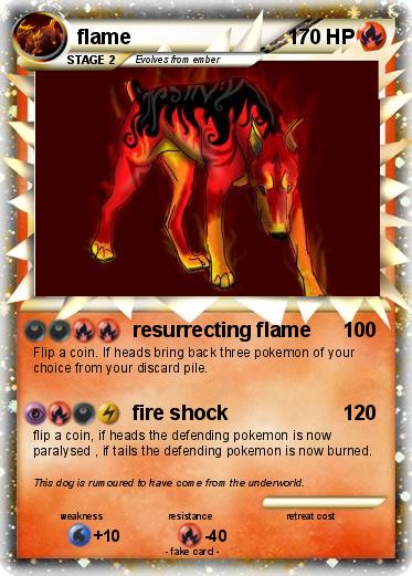 Pokemon flame