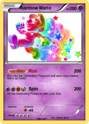 Pokemon Rainbow Mario