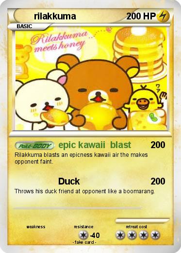 Pokemon rilakkuma