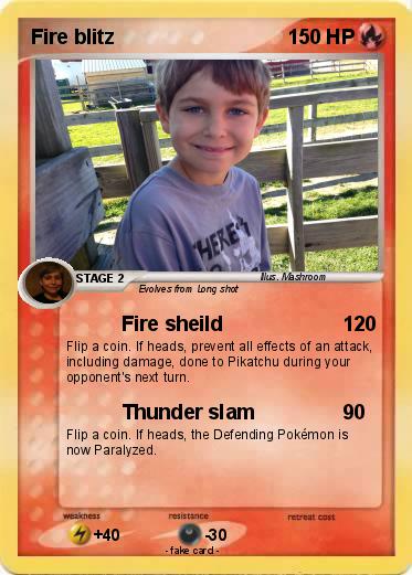 Pokemon Fire blitz