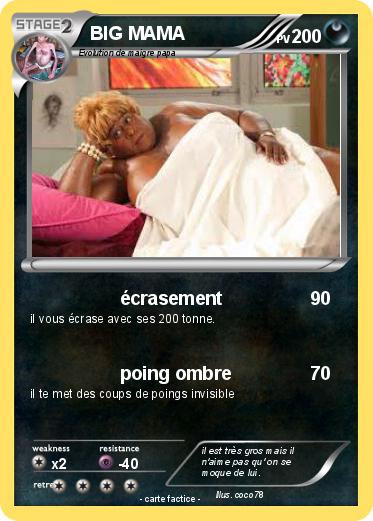 Pokemon BIG MAMA