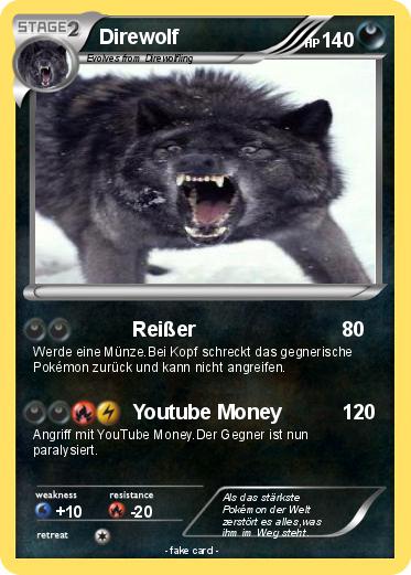 Pokemon Direwolf