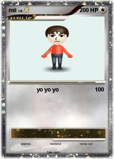 Pokemon mii