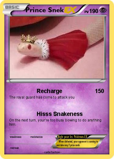 Pokemon Prince Snek