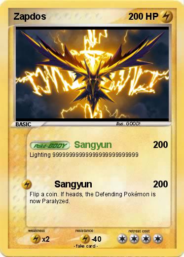 Pokemon Zapdos