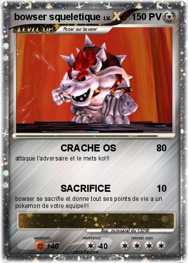 Pokemon bowser squeletique