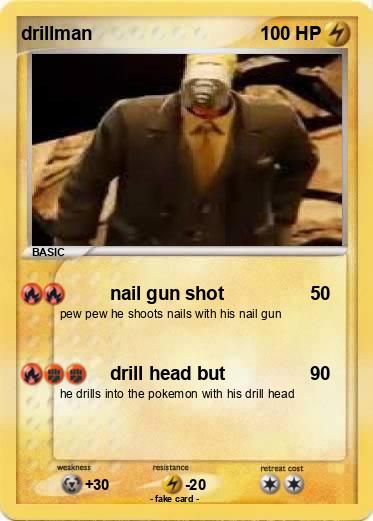 Pokemon drillman