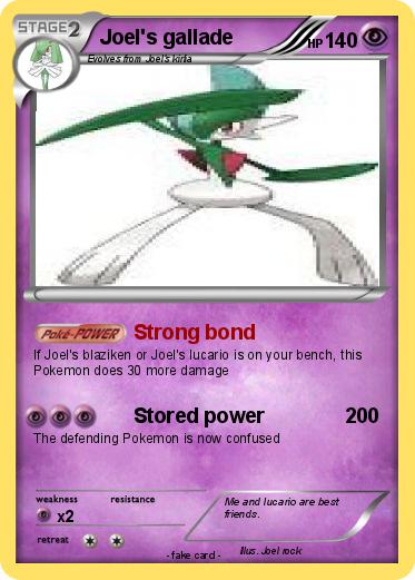 Pokemon Joel's gallade
