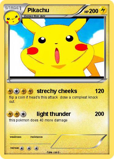 Pokemon Pikachu