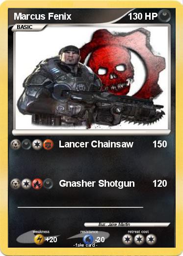 Pokemon Marcus Fenix