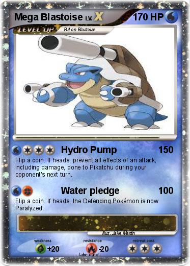 Pokemon Mega Blastoise