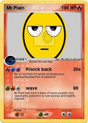 Pokemon Mr.Plain