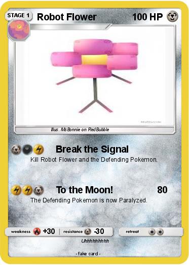 Pokemon Robot Flower
